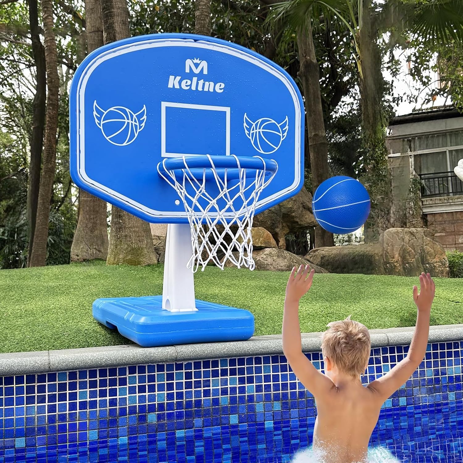 Basketball Hoop - Ring Basket Kolam Renang Besar dengan