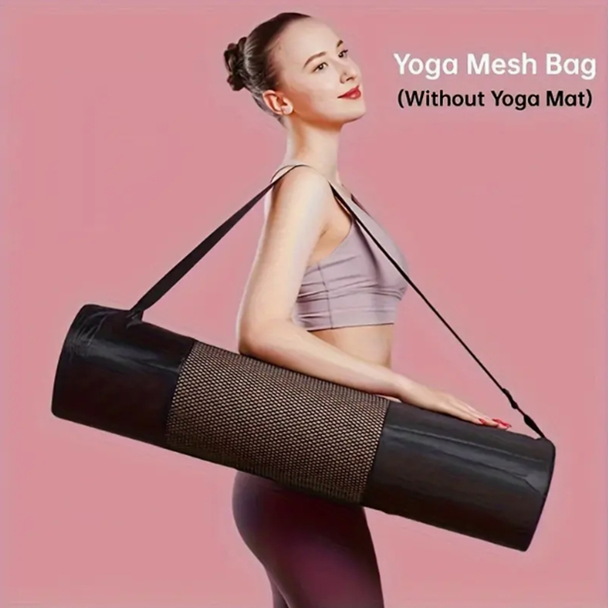Yoga Mat - 1 Tas Jaring Penyimpanan Matras Yoga