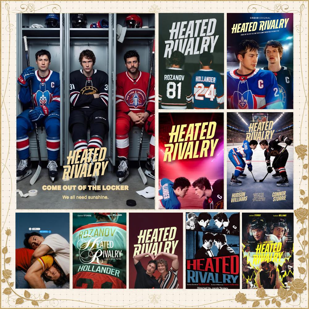 Sports Equipment Poster - Seri H-Heated Rivalry Sports Romance Poster