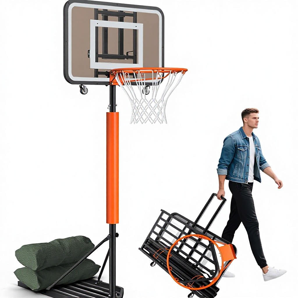 Basketball Hoop - Sistem Ring Basket Portabel yang Dapat
