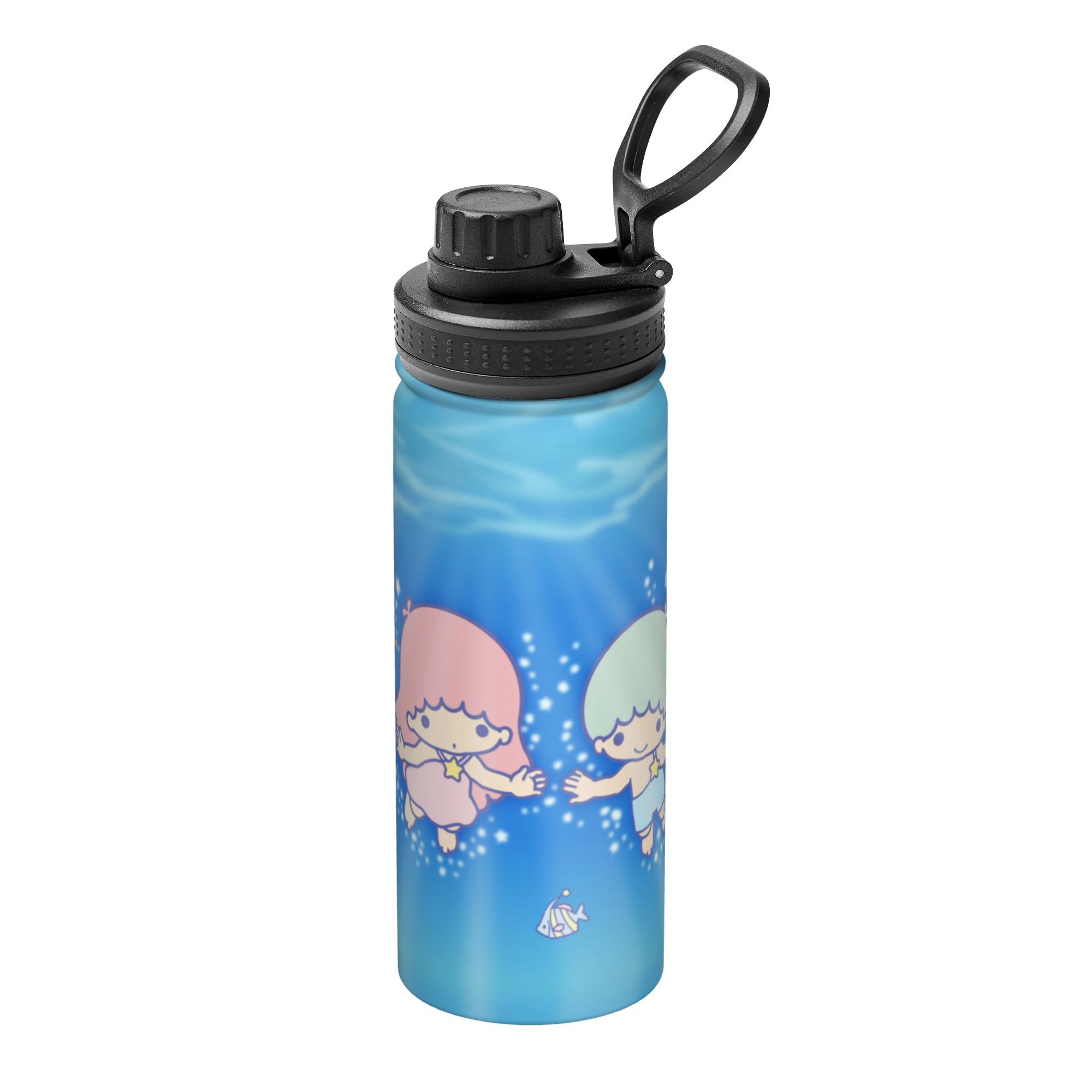 Sports Water Bottle Insulated - Little Twins Stars, Mug Kartun Anime