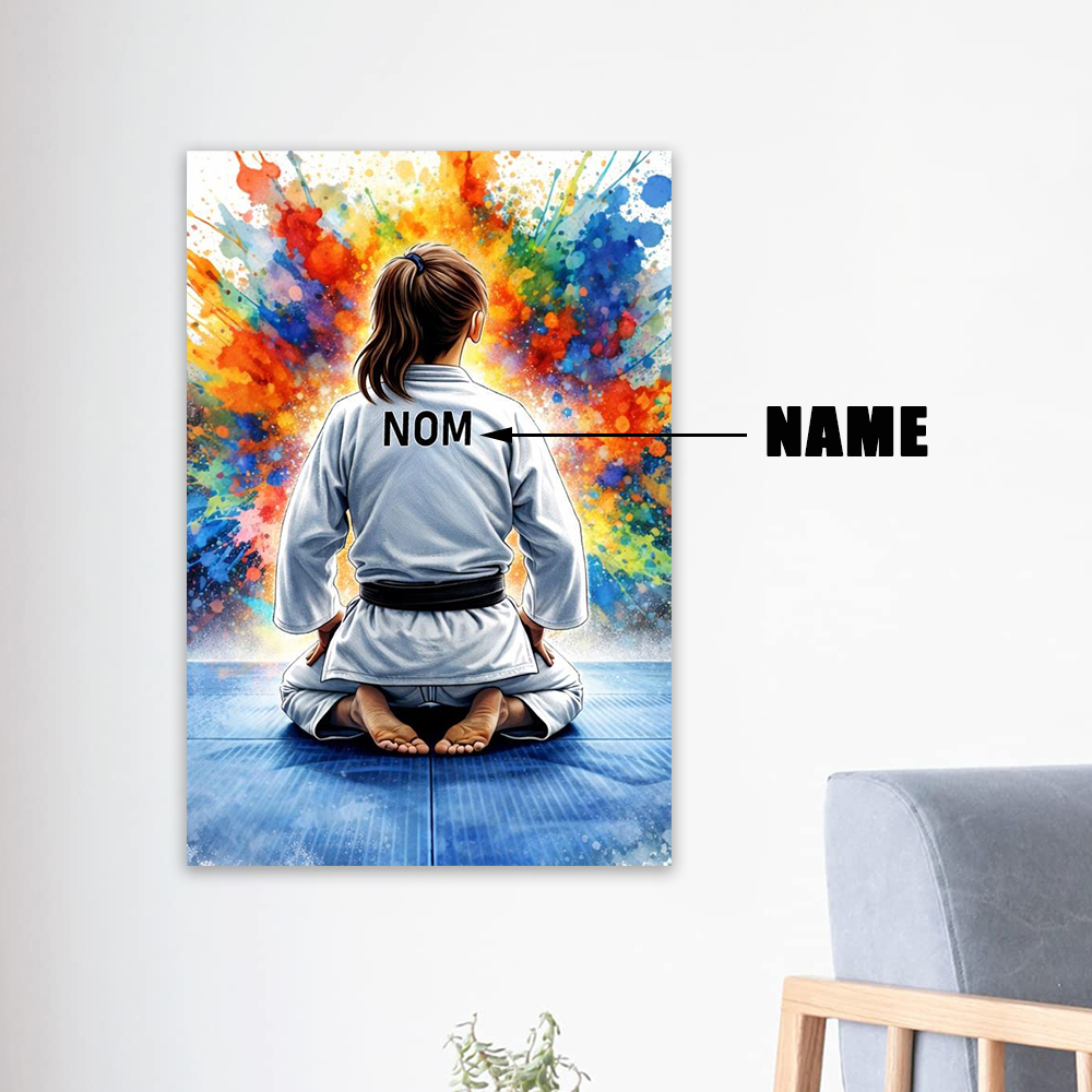 Poster Judo Pria Personalisasi - Sports Equipment Poster ulasan dan harga