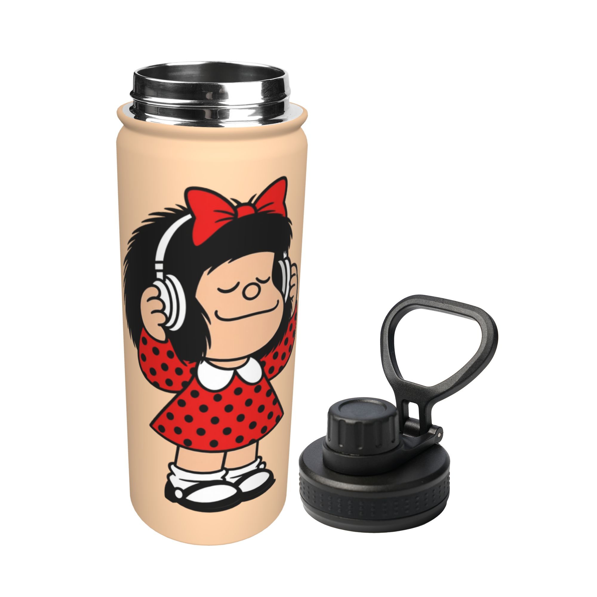 Kartun M-Mafaldas 18OZ Ketel O - Sports Water Bottle Insulated ulasan dan harga