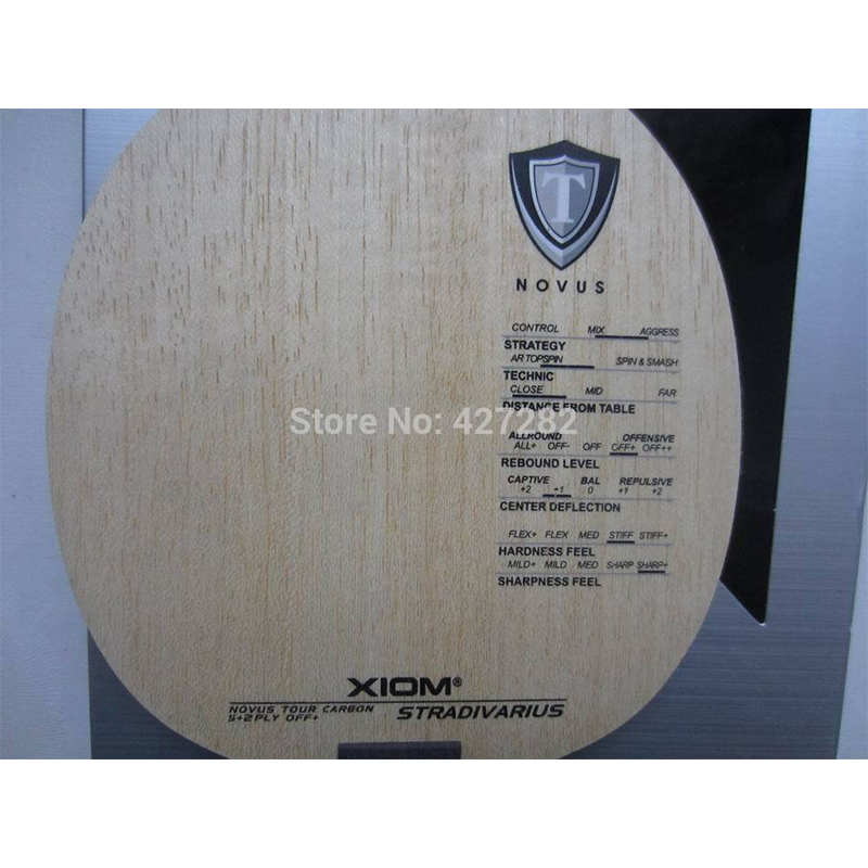 Blade tenis meja XIOM STRADIVA - Tennis Racket ulasan dan harga