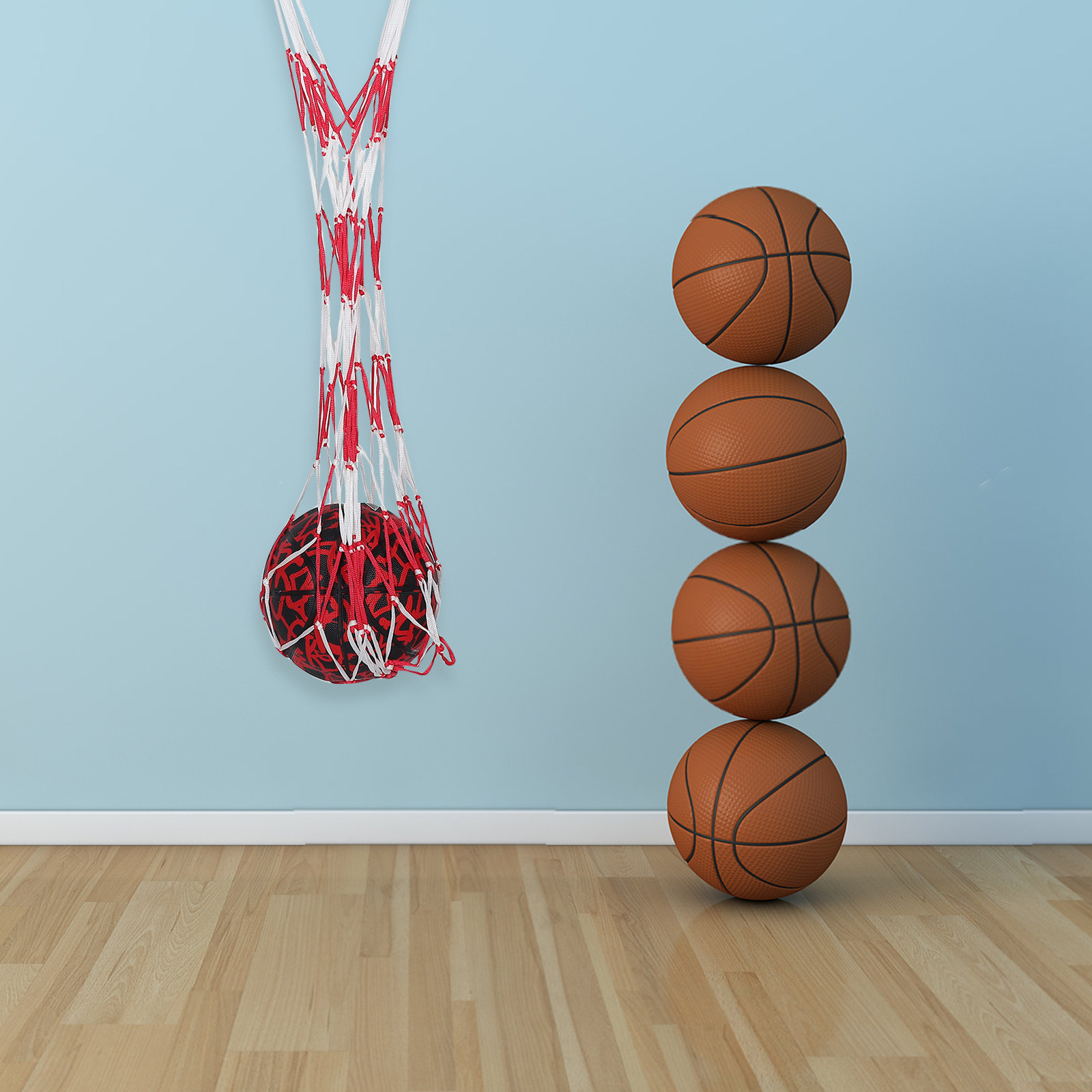 Tas Bola Jaring Portabel, Kapa - Gym Ball ulasan dan harga