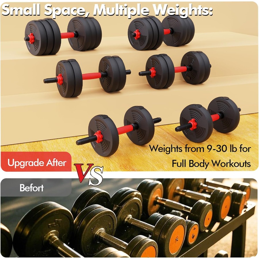 Set Dumbbell yang Dapat Disesu - Dumbbell Set ulasan dan harga
