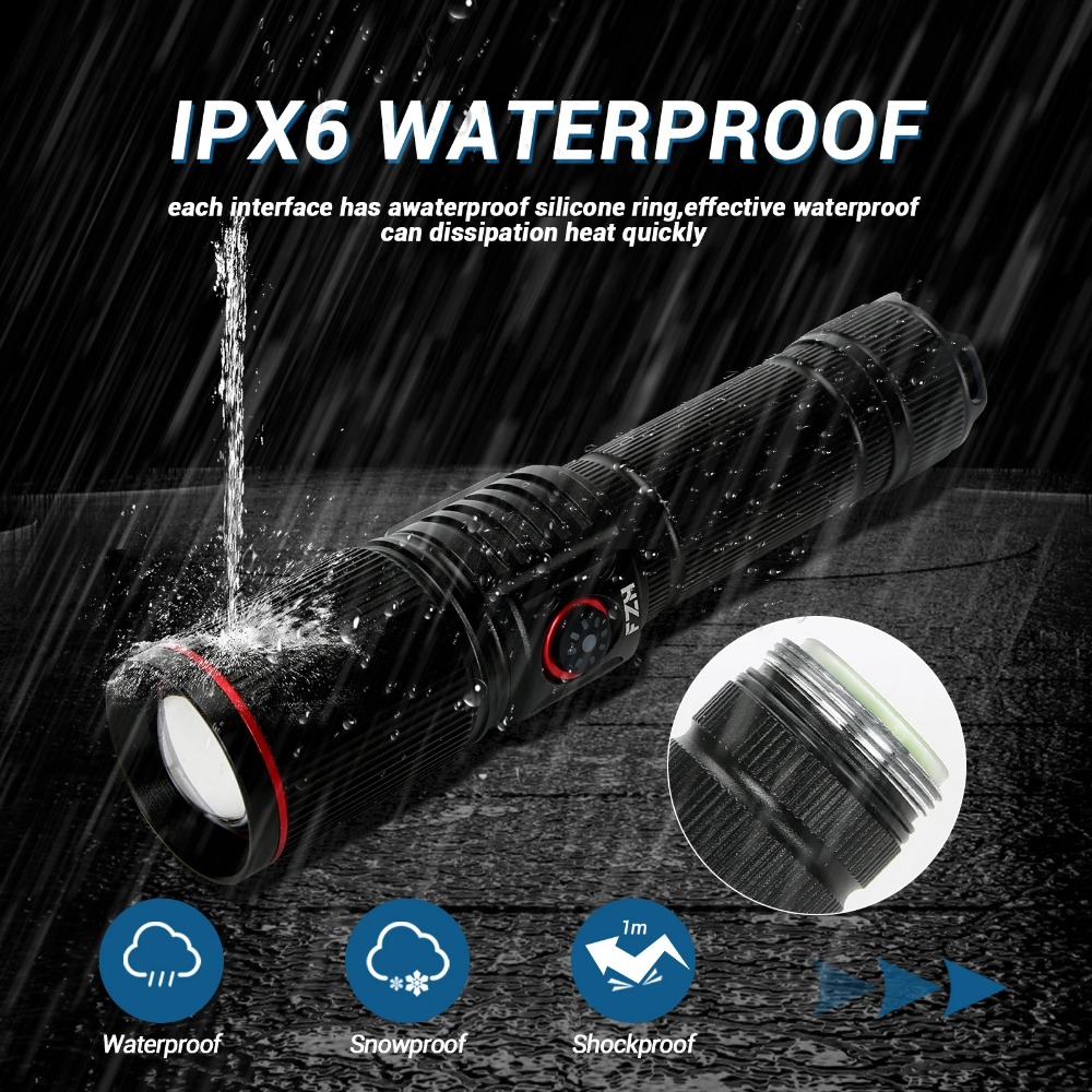 Senter LED Kuat Tipe C Lampu S - Jump Rope ulasan dan harga