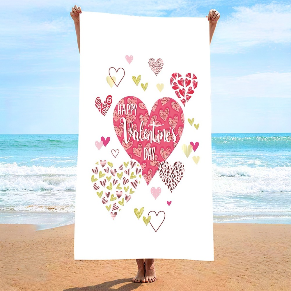 Handuk Mandi Simbol Hati 27X55 - Yoga Mat ulasan dan harga