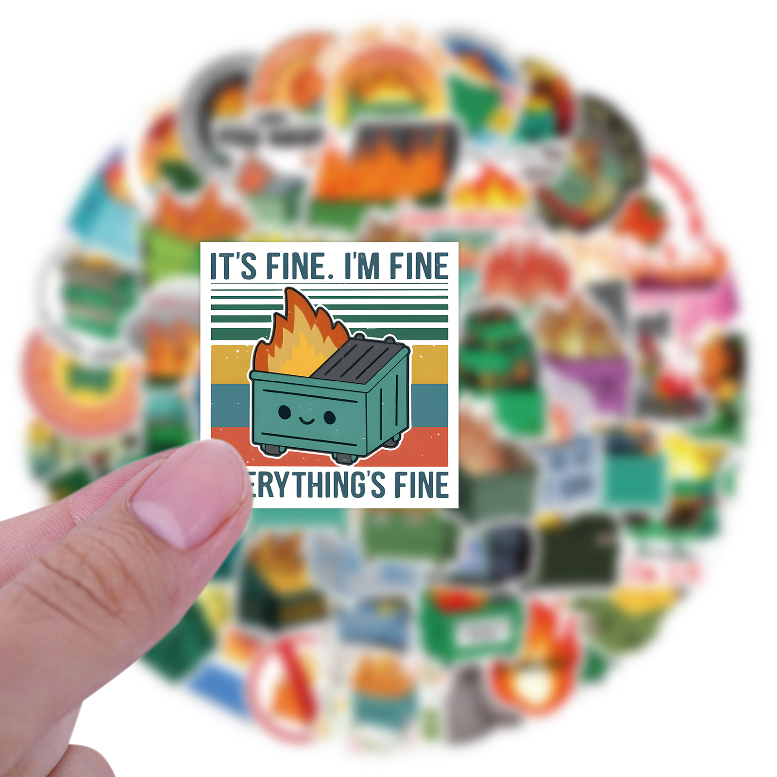 60 Buah Stiker Tahan Air DIY u - Skateboard ulasan dan harga