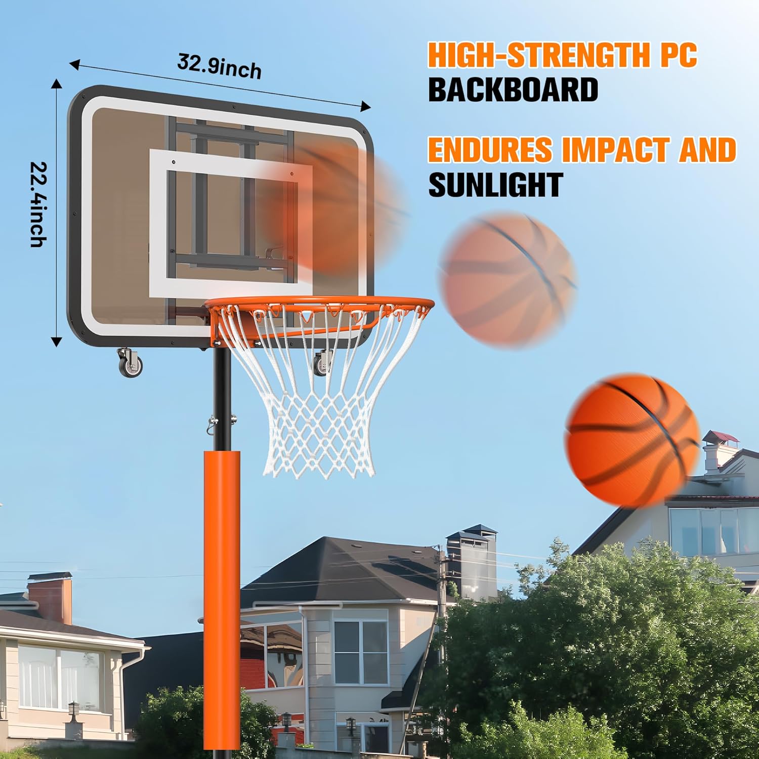 Sistem Ring Basket Portabel ya - Basketball Hoop ulasan dan harga